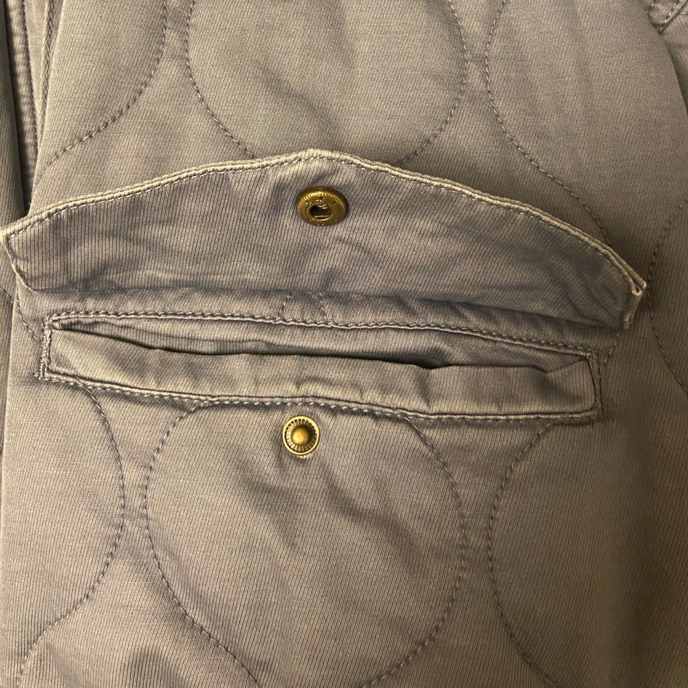 Quilted 💙 Jacket Coat Blue Medium by Universal Thread - Picture 9 of 11